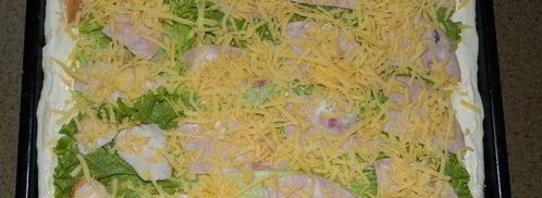 пицца цезарь. Шаг 3