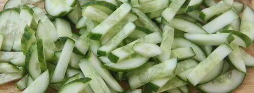 русский летний салат в стиле цезарь. Шаг 4