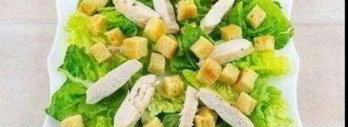 салат цезарь с курицей. Шаг 5