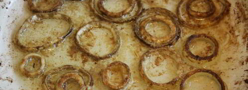 теплый салат со свининой. Шаг 4