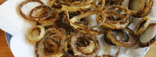 теплый салат со свининой. Шаг 5