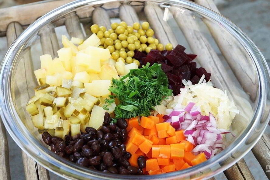 Рецепт салат винегрет