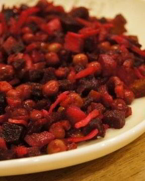 Винегрет с квашеной капустой