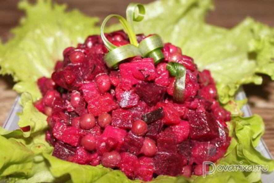 Рецепт винегрет с сельдью