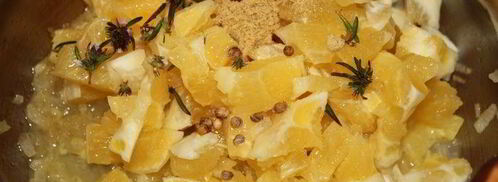 апельсиново-медовый соус с кориандром. Шаг 5