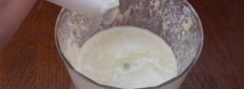 белый соус к курице. Шаг 4