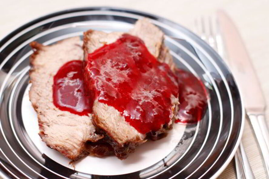 Рецепт брусничный соус к чему угодно