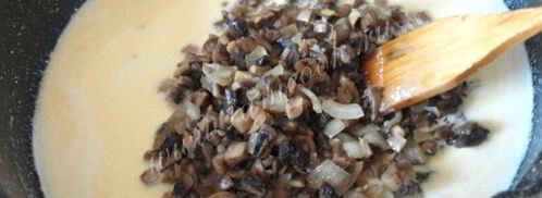 грибной соус из шампиньонов. Шаг 8