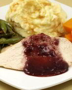 Классический клюквенный соус с портвейном