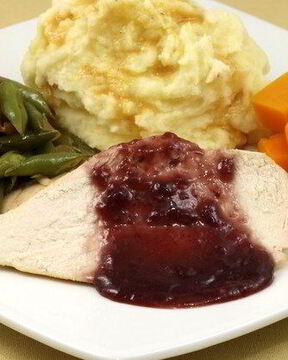 Классический клюквенный соус с портвейном