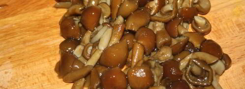 сметанно-грибной соус к отварному картофелю. Шаг 2