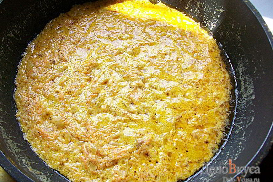 Рецепт сметанный соус с морковкой и луком