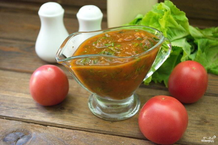 Рецепт соус для мясных котлет