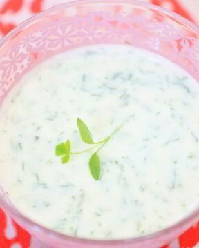 Соус для салата из йогурта