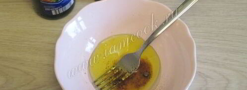 соус для салата с креветками. Шаг 4