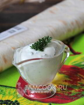 Соус для шаурмы Чесночный