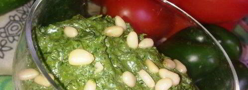 соус из базилика и рукколы. Шаг 6