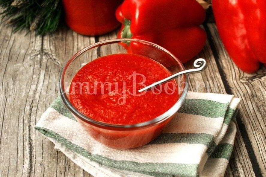 Рецепт соус из болгарского перца