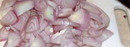 соус из голубого сыра и шалота. Шаг 2