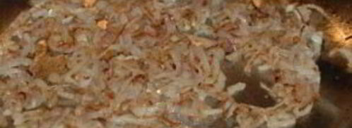 соус из голубого сыра и шалота. Шаг 3