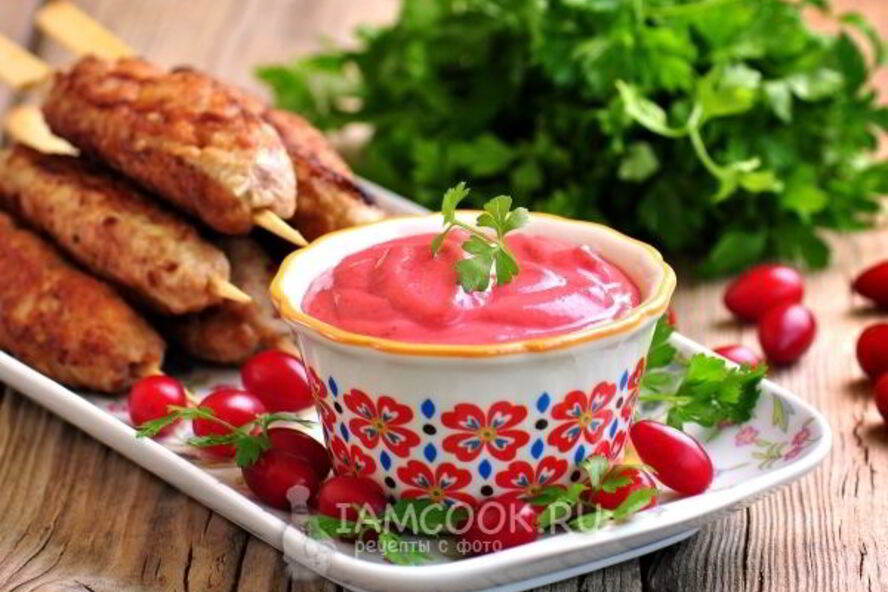 Рецепт соус из кизила