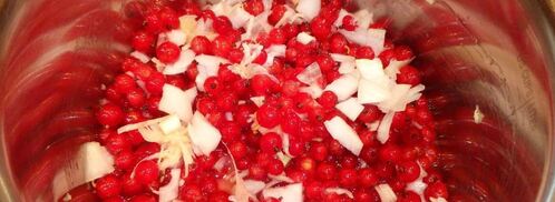 соус из красной смородины. Шаг 3