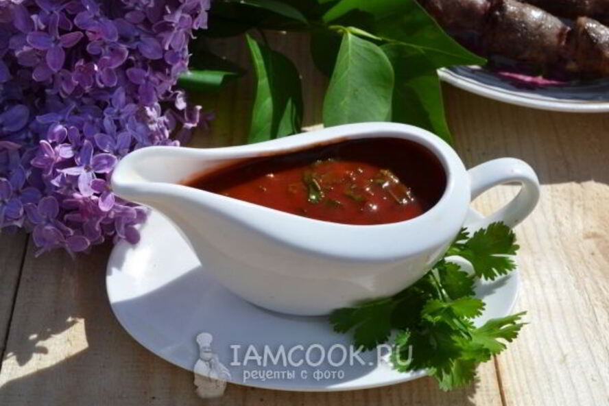 Рецепт соус с кинзой и томатной пастой