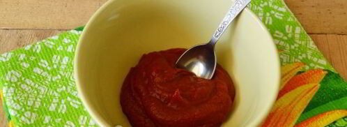 соус с кинзой и томатной пастой. Шаг 4