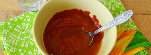 соус с кинзой и томатной пастой. Шаг 6