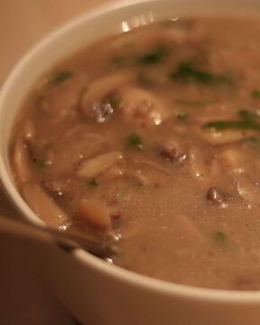 Соус с шампиньонами