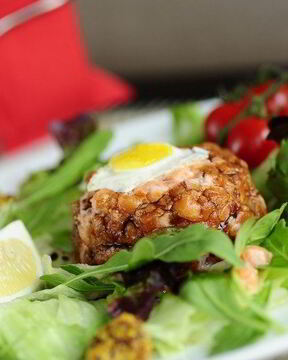 Тартар из лосося