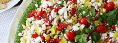 средиземноморский многослойный соус-дип. Шаг 7