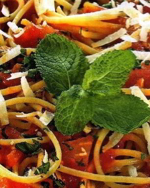 Томатно-мятный соус