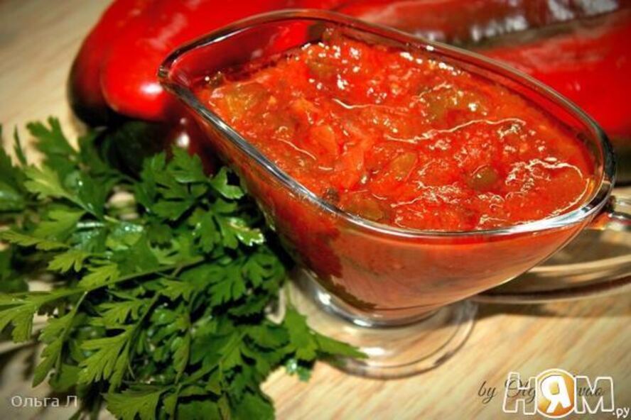 Рецепт томатный соус лечо