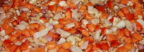 томатный соус лечо. Шаг 2