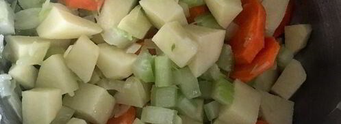 бархатный крем-суп с кукурузой. Шаг 4