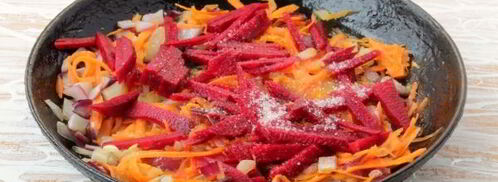 борщ без мяса. Шаг 7