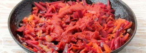 борщ без мяса. Шаг 8