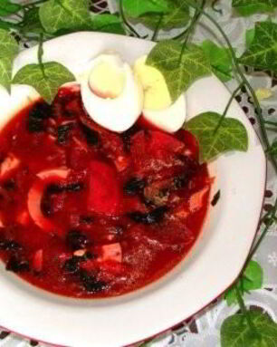 Борщ из крапивы