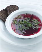 Борщ из запеченной свеклы