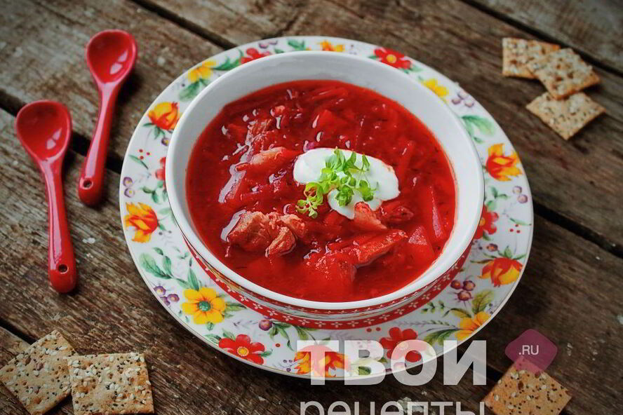 Рецепт борщ обычный