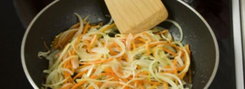 борщ постный с грибами. Шаг 2