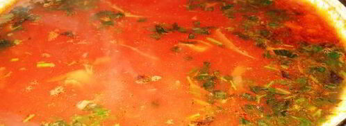 борщ постный с килькой и грушами. Шаг 10