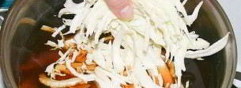 борщ с белыми грибами. Шаг 3