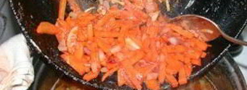 борщ с белыми грибами. Шаг 4