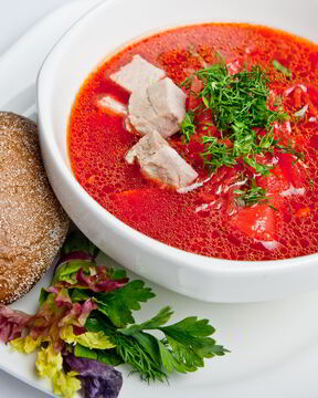 Борщ с говядиной в мультиварке