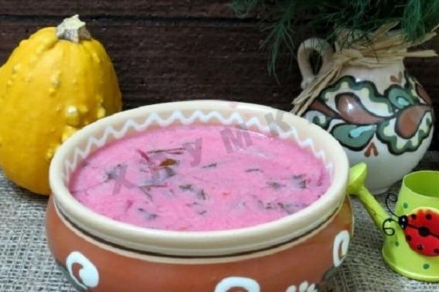 Рецепт борщ с грибами и черемшой