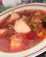 Борщ с квашеной капустой