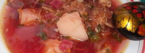 борщ с квашеной капустой. Шаг 9