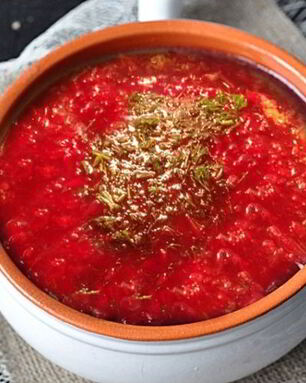 Борщ с мясом